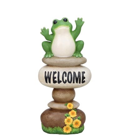 Mainstays Frog Welcome Statue