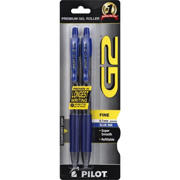 2 Pilot G2 Gel Pens Packs