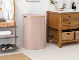 Large Laundry Hamper, Only $14.99 on Amazon card image