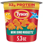 2 Tyson Mini Dino Nuggets Cups