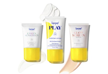 Supergoop SPF Bestsellers Starter Kit