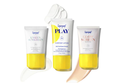 Supergoop SPF Bestsellers Starter Kit