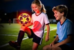 light up soccer ball