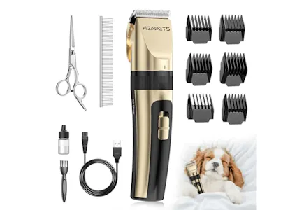 Pet Grooming Clipper Set