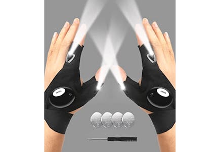 LED Flashlight Gloves