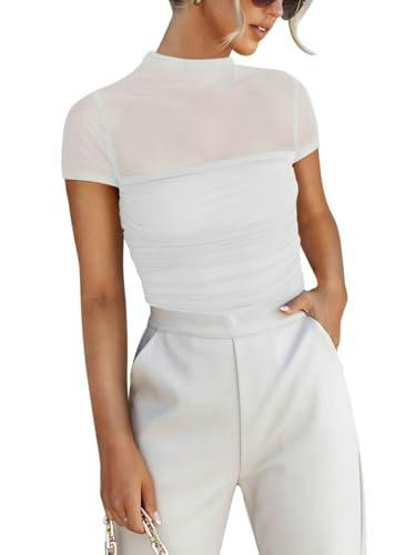 Women's Mock Turtle Neck Bodysuit