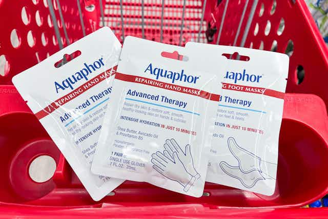 Aquaphor Hand or Foot Masks, Only $3.16 at Target — No Coupons Needed card image