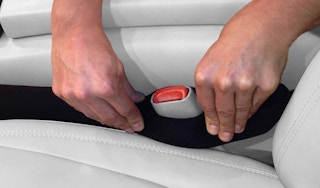 car seat side filler
