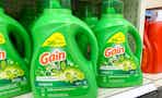 Gain Laundry Detergents on a shelf
