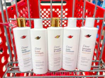 Target Dove Beauty shampoo & conditioner