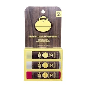 Sun Bum Sunscreen Lip Balm 3-Pack