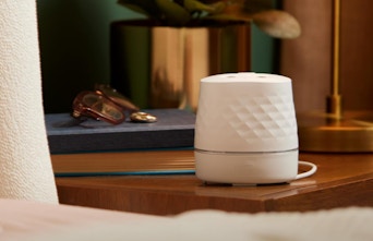 an oil diffuser on a table 