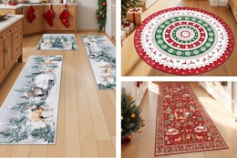 Wayfair Holiday Aisle Washable Rugs