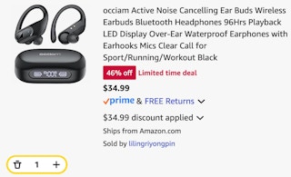 Noise Cancelling Wireless Earbuds
