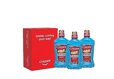 Colgate Mouthwash 3-Pack