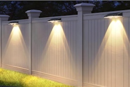 Solar Fence Lights 12-Pack, Just $26.99 on Amazon (Reg. $59.99) card image