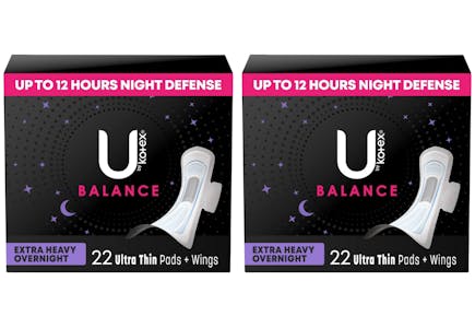 2 U by Kotex Products