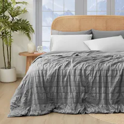Seersucker Cooling Comforter