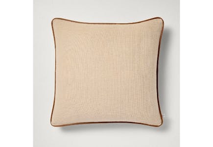 Magnolia Chambray Throw Pillow