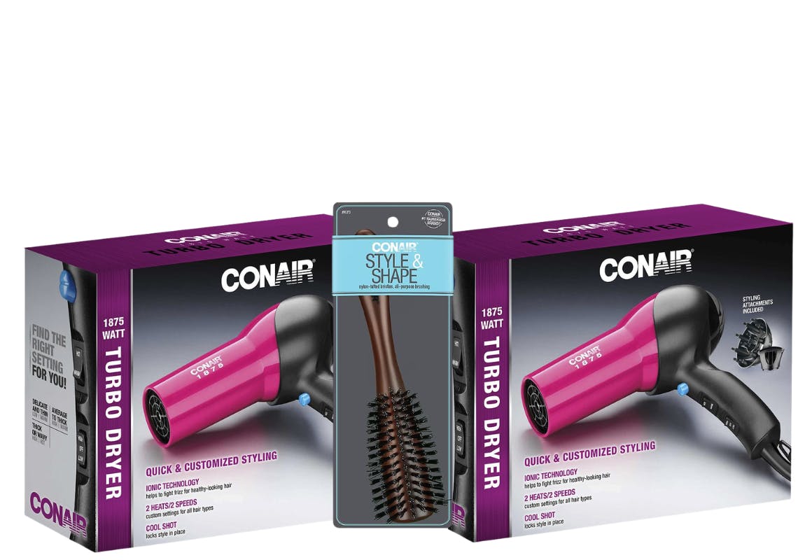 2 Conair Hair Care Items