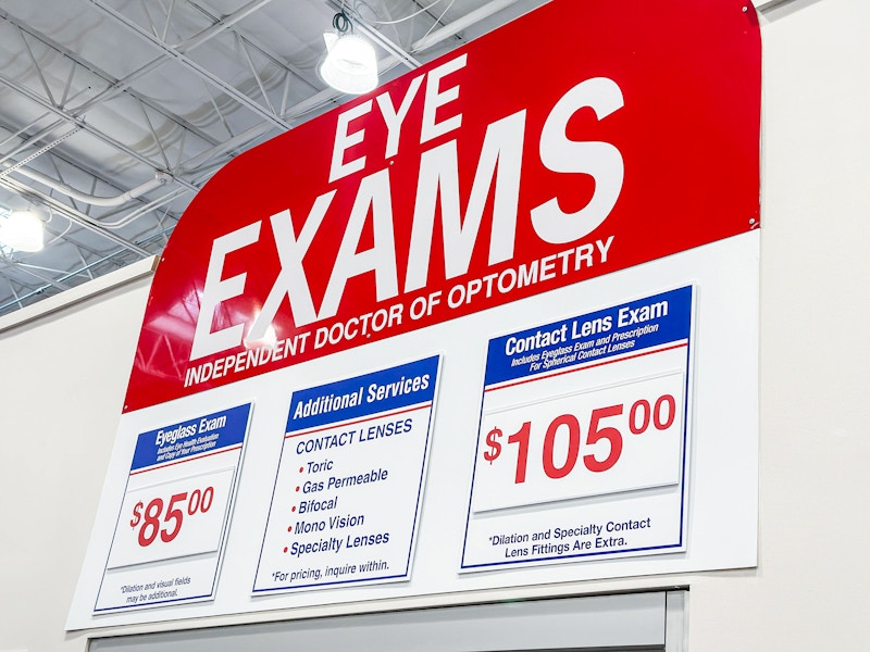 Costco Eye Exam Price 2025