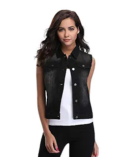 Women's Denim Vest