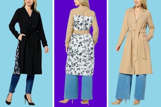 hsn trench coat