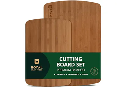 Wooden Cutting Board Set