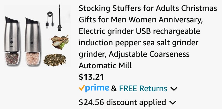 Salt Pepper grinder cart 2