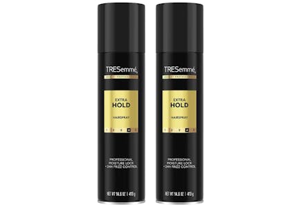 2 TRESemmé Hairsprays
