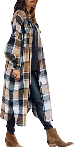 Women's Plaid Shacket