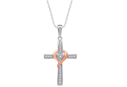 Yes, Please Cross Necklace