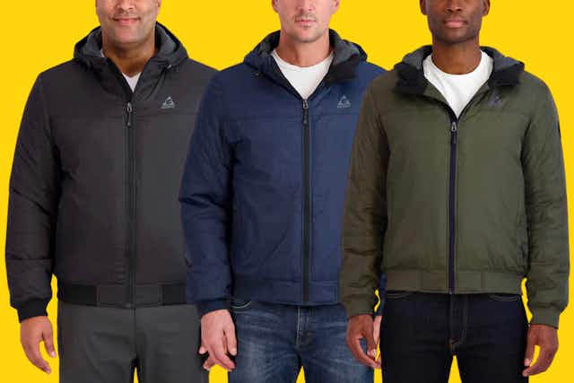 Gerry Men’s Hooded Bomber Jacket, Only $19.99 on Costco.com (Reg. $34.99) card image