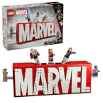 LEGO Marvel Logo & Minifigures