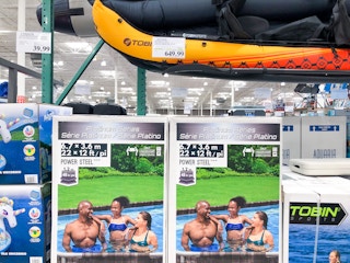 costco bestway power steel above ground oval pool set 1682085515 1682085515