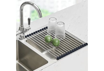 Roll-Up Dish Drying Rack