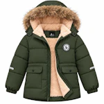 Kids' Fleece Puffer Jacket