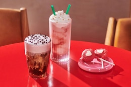 valentine's day menu at starbucks