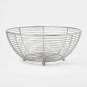 Threshold Nickel Fruit Basket