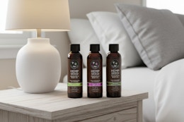 a three-pack of massage oils