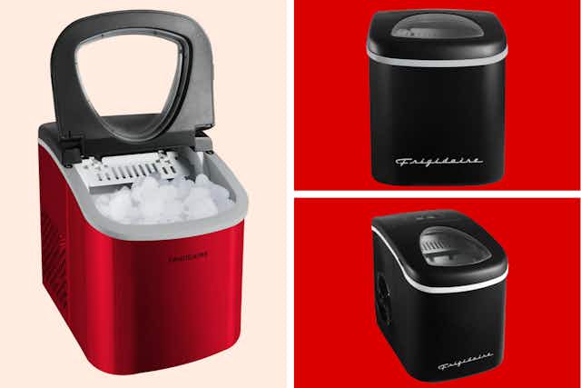 Frigidaire Bullet Ice Makers, Now as Low as $49 at Walmart card image