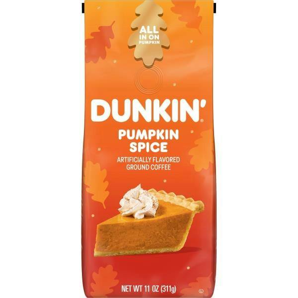 2 Dunkin' Pumpkin Spice Coffee Bags