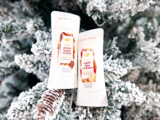 Dove deodorant in a Christmas tree