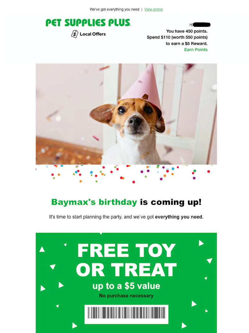Free Pet Birthday Freebies (2026): Toys, Treats & Coupons - The Krazy ...