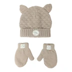 Baby Beanie and Mittens Set