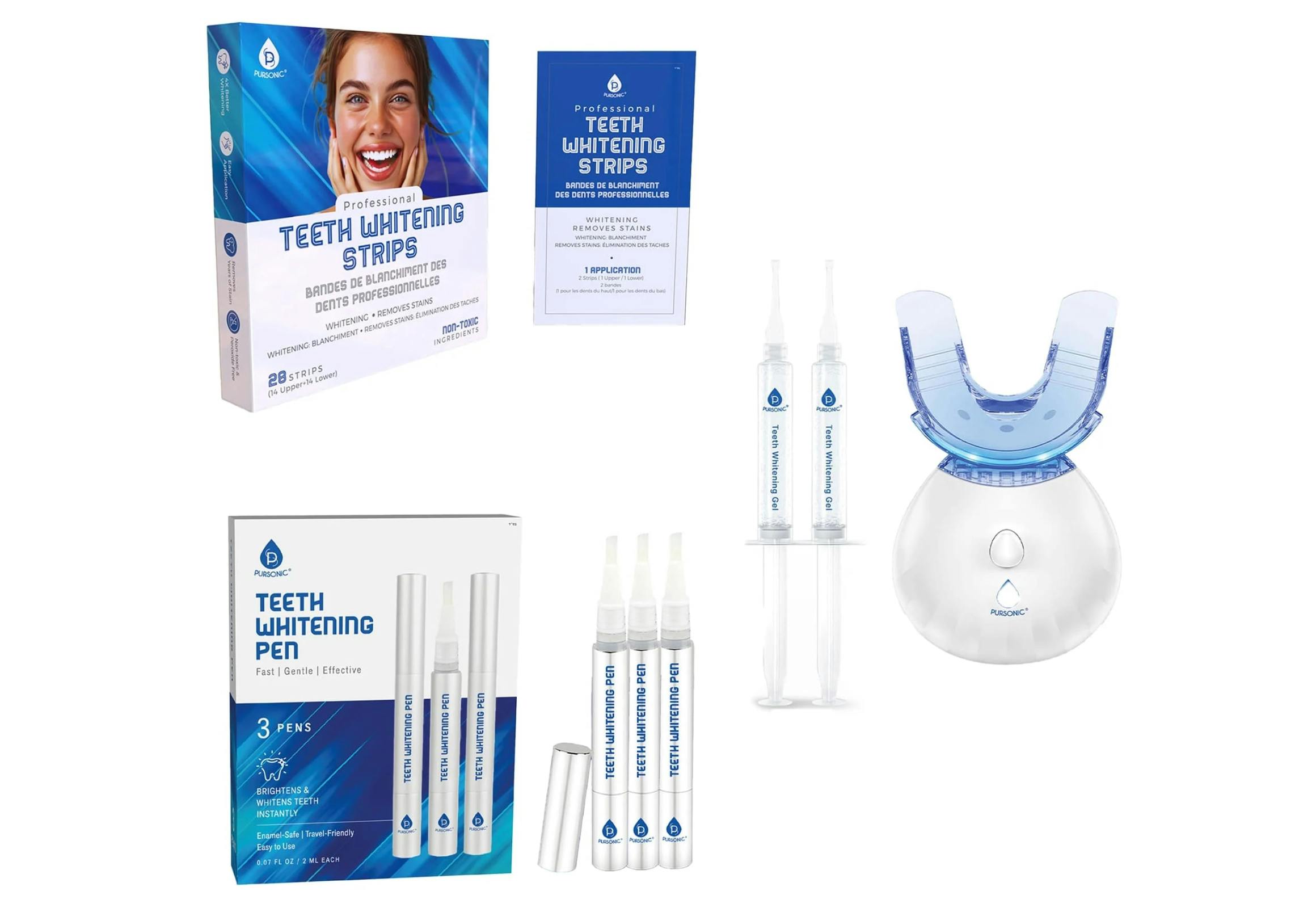 Pursonic Teeth Whitening Bundle