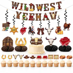 Western Party Decoration Kit