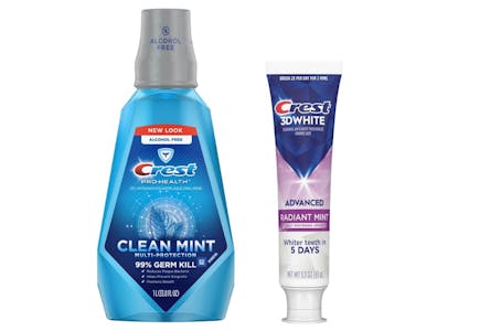 2 Crest Oral Care Products