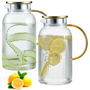 Glass Pitcher 2-Pack