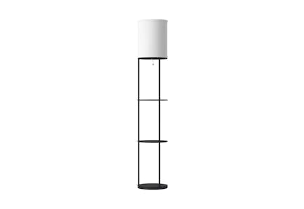 Room Essentials Shelf Floor Lamp